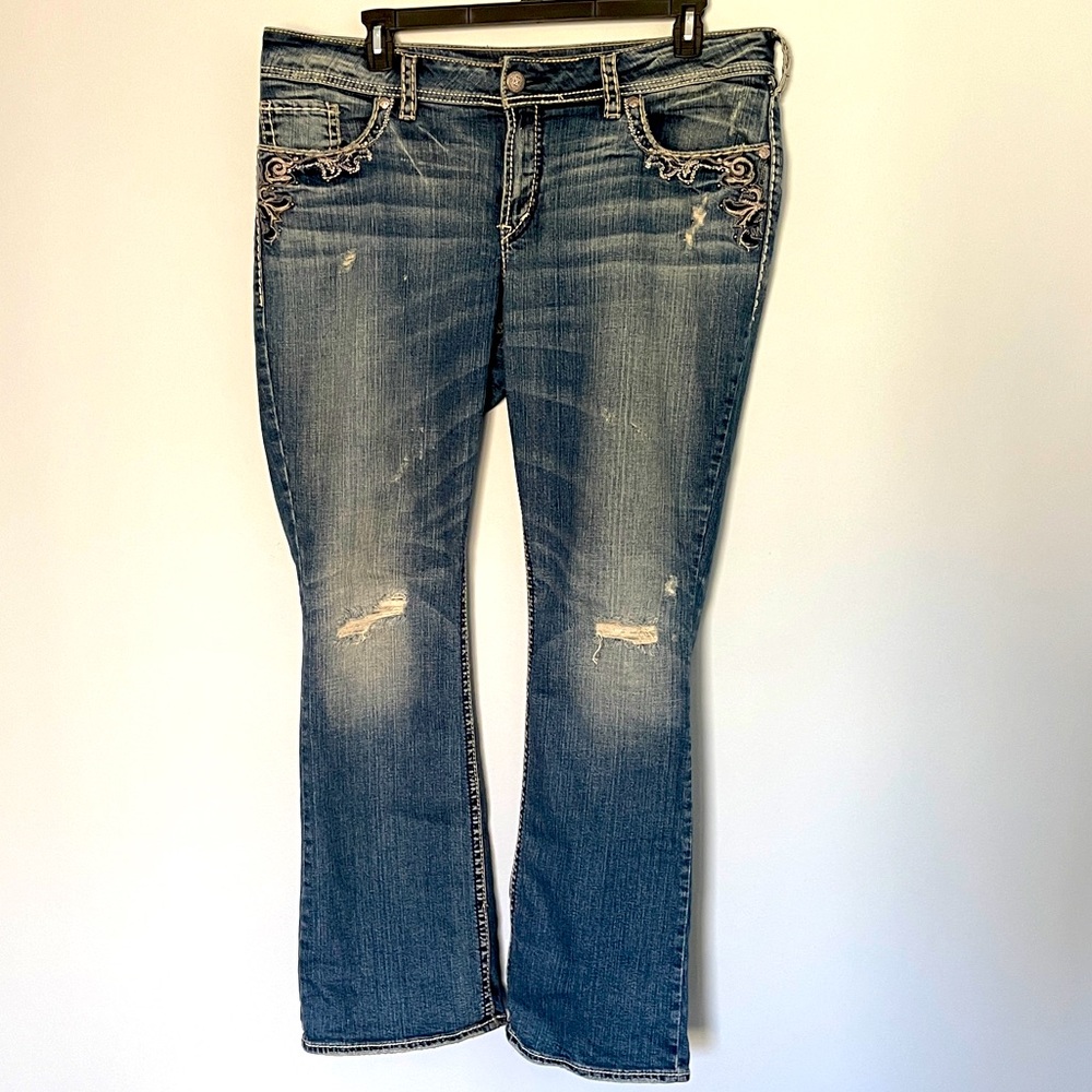 Silver SUKI FLAP cut, like new!